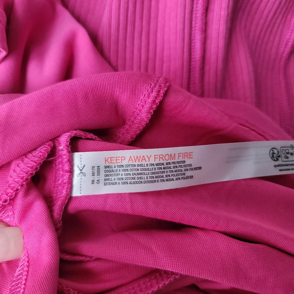 Daily Practice NWT Buzzer Beater Sleeveless Mini Dress Size Medium Magenta Pink - Picture 10 of 11